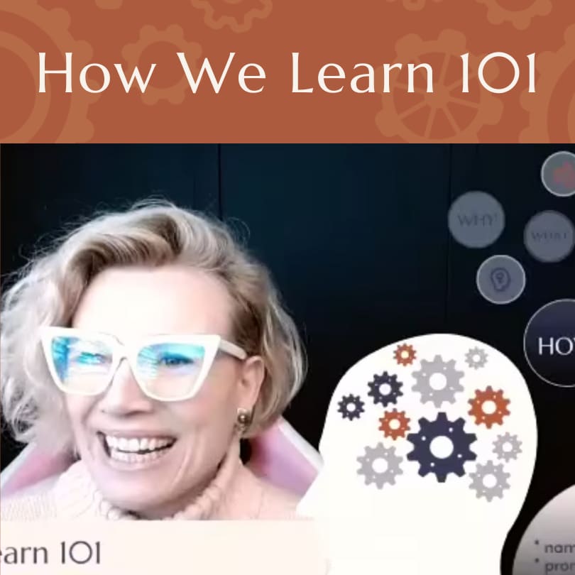 How we Learn 101 -The VoicePed 101 Library course