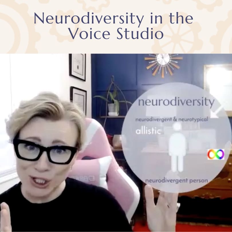 Neurodiversity in th eVoice Studio - The VoicePed 101 Library course